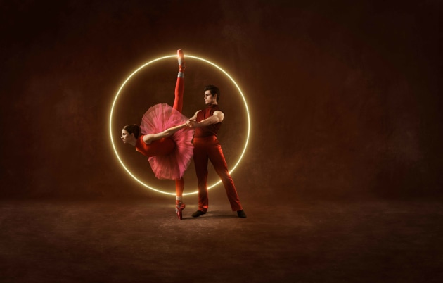Georgia Waite and Heath Kolka, Incandescence: Ballet at the Quarry – Photo credit: Hypnosis Creative Agency and Mauro Palmieri