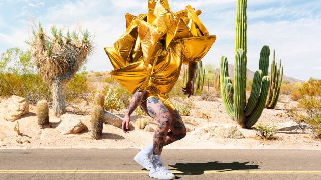 Gerwyn Davie, Roadrunner 2024, from the series mirage 2024. Archival pigment print courtesy the artist, Jan Murphy Gallery and Michael Reid.