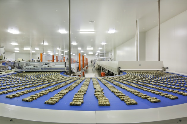 Good Food Partners factory in Melbourne. The Arnott’s Group acquisitions of Freedom Food Group’s Snacks & Cereals division and snack manufacturer Diver Foods provided the biscuit maker with the foundations of an entire new business unit, Good Food Partners. 
(Image supplied by Arnott's Group)