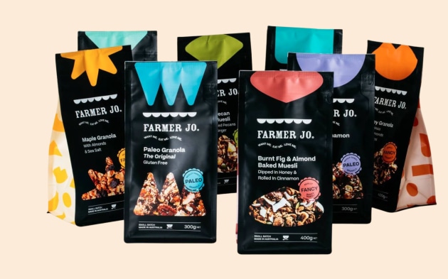 From the back streets of Surry Hills to the chilled vibe of Byron Bay, the brand Farmer Jo is setting its sights on the US market with retail giant Walmart. (Image source: Farmer Jo website)