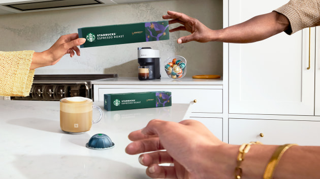 Nespresso and Starbucks have teamed up to launch Starbucks coffees for the Nespresso Vertuo system, bringing blends such as Pike Place Roast, Blonde Espresso Roast, and Caff&egrave; Verona to Vertuo coffee lovers in Australia for the first time.
Source: Nespresso