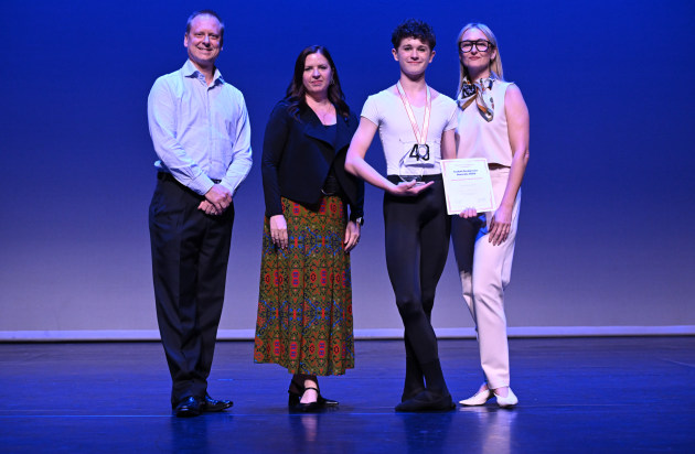 Isobel Anderson Most Outstanding Dancer Lewis Nicholson. Image by Shaun Patterson at Winkipop