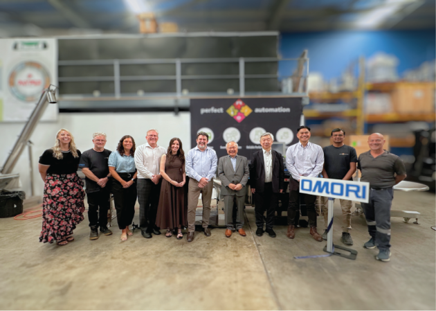The Omori and Perfect Automation teams have worked together in ANZ for many years.
