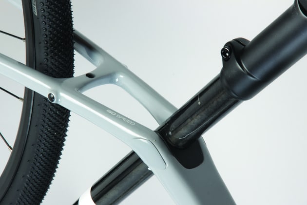 The now familiar and almost universally praised Isospeed decoupler; something of a coup for Trek.