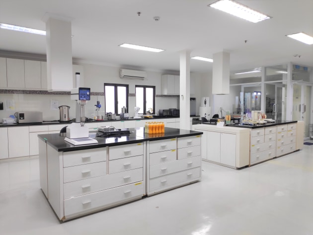 IMCD's UHT pilot facility in Indonesia.