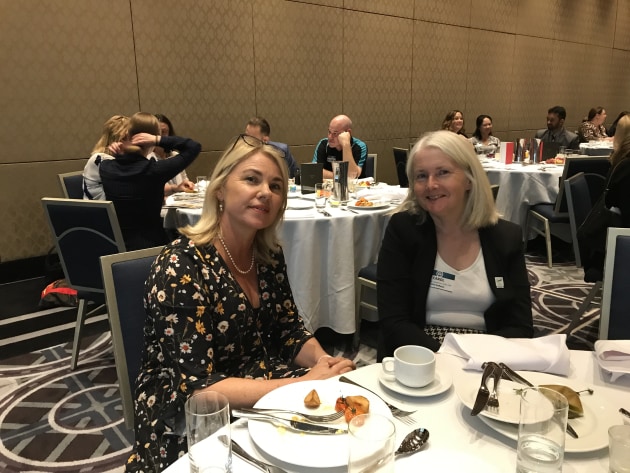 Women in Packaging 2019: Lindy Hughson, Publisher Food & Drink Business and PKN, and Carol Lawrence, national president AIP.