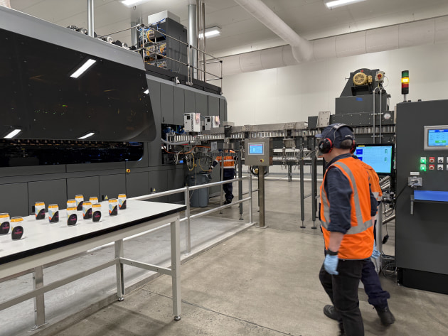 Orora lays claim to being the only canmaker globally with high-speed digital can decoration integrated into the manufacturing line.