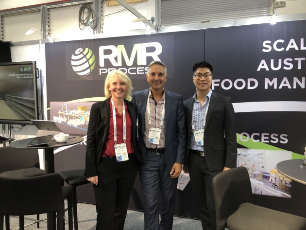 From left: Claire Taitoko, Peter Taitoko, and Brendan Giang, RMR.