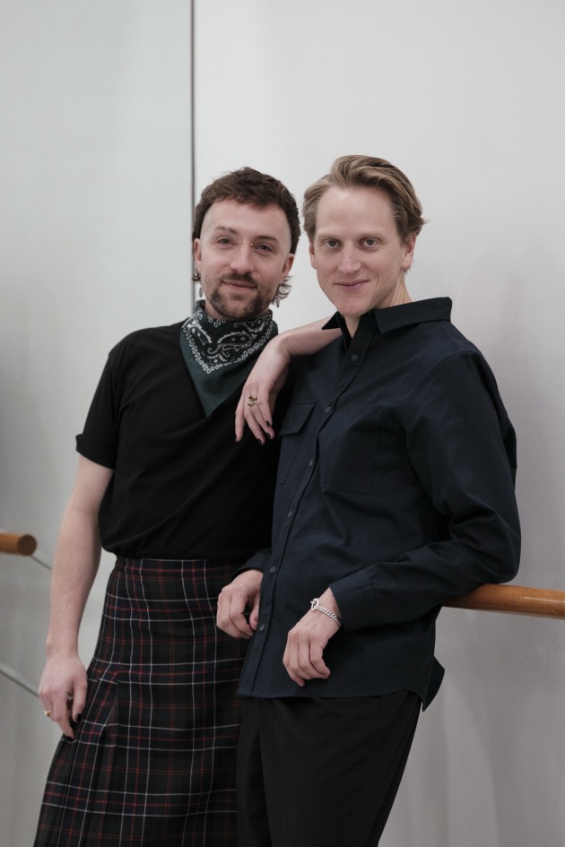 David Hallberg and Archie Beetle. Image by Sally Kaack