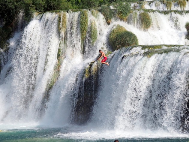 Kornati waterfall. Photo Mariner Boating.