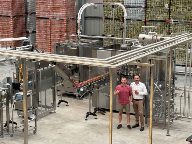 As part of this total brewery project, Blasta also installed a Steinecker/ Krones Combicube 50HL four-vessel brewhouse.