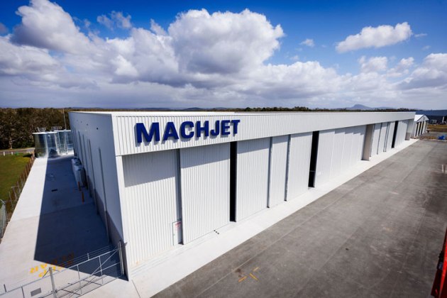 Machjet's new hangar at Sunshine Coast Airport. (Machjet International)
