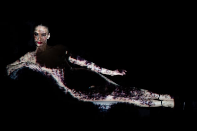 Liza Startdust. Image by Marian Furnica, supplied by Liza Crazy Horse Paris
