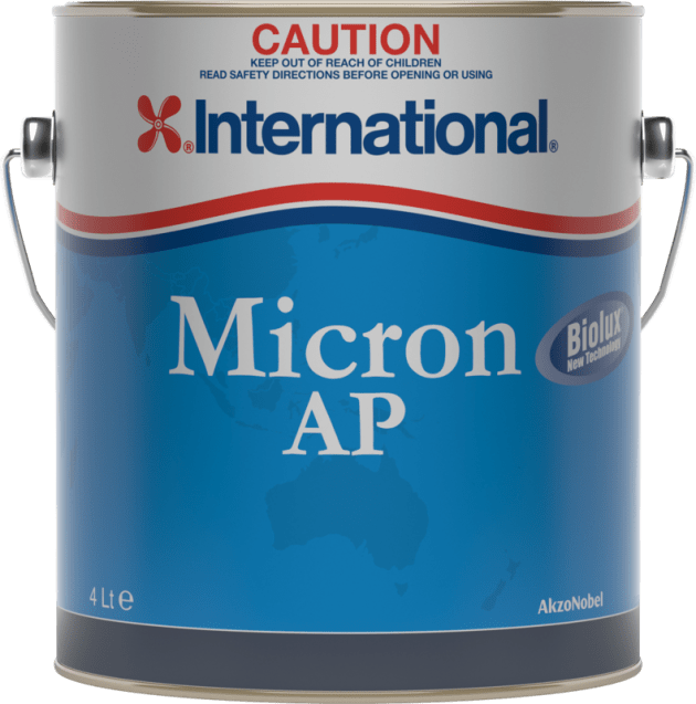 New International antifoul paint especially for warmer water