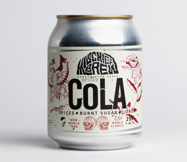 Mischief Brew Cola.