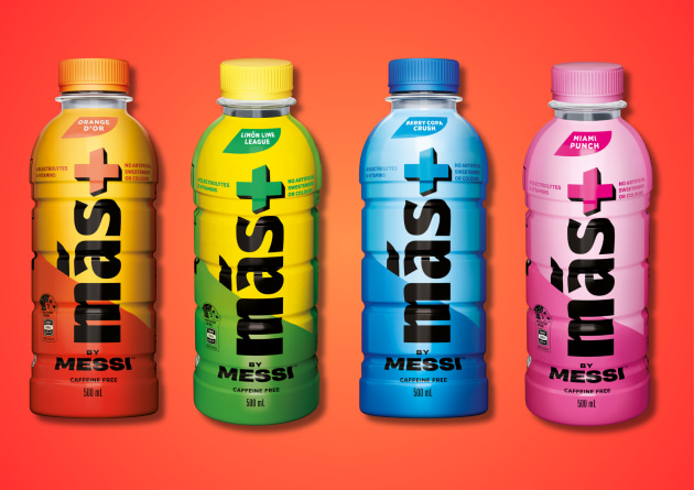 Following its surge in popularity in the US, football player Leo Messi’s hydration drink, Más+ by Messi, is coming to Australia – landing exclusively in 7-Eleven stores from 1 October.
Source: Mark Anthony Brands