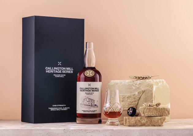 Tasmanian distillery, Callington Mill, has launched the latest release in its Heritage Series &ndash; the Town Hall Single Malt Whisky &ndash; celebrating the iconic buildings of Oatlands.
Source: Callington Mill