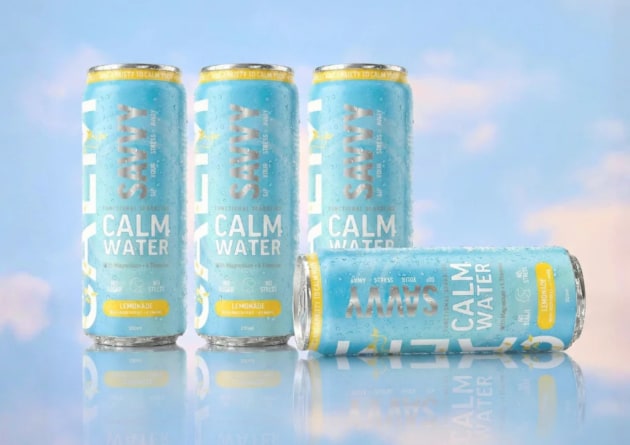 Wellness company, Savvy, has released a new functional beverage in two fresh flavours, aiming to reduce stress and anxiety while improving focus &ndash; Calm Water in Passionfruit and Lemonade.
Source: Savvy