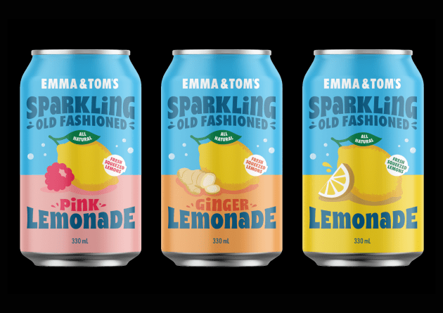 Soulfresh beverage brand, Emma & Tom&rsquo;s, has expanded its range of Old-Fashioned Lemonades, which launched in November, to include some sparkling new options.
Source: Emma & Tom's
