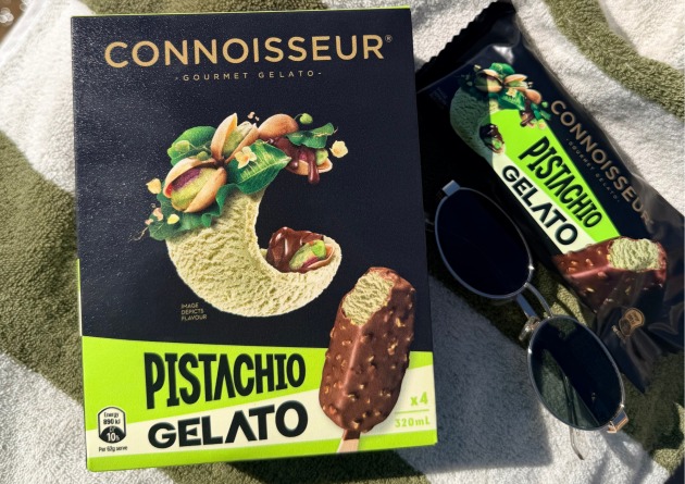 Peters Ice Cream brand, Connoisseur, has launched a new format for its Pistachio Gelato flavour following its successful launch last September, now landing in stores on a stick.
Source: Connoisseur