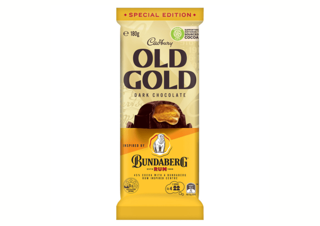 Cadbury Old Gold has launched a new edition of its dark chocolate block, inspired by the flavour of Diageo&rsquo;s Bundaberg Rum. The collaboration was arranged by brand engagement agency, Asembl.
Source: Asembl