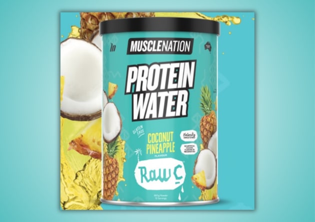 Fresh off the back of a collaboration with Pistachio Papi, Australian coconut water brand, Raw C, has dipped a toe into the protein loading trend – launching Protein Water in Coconut Pineapple with fitness company, Muscle Nation.
Source: Raw C
