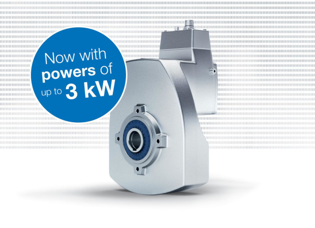 NORD DuoDrive integrates a high-efficiency IE5+ synchronous motor into a single-stage helical gear unit.