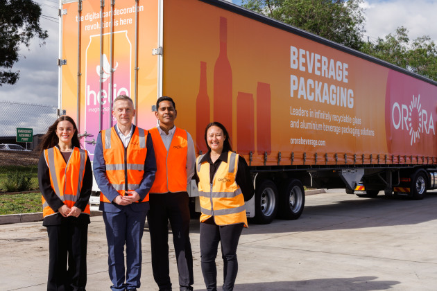 Orora team members: (l-r) Chris Smith, Anoop Thakur, Savannah Murray, Carolyn Coon