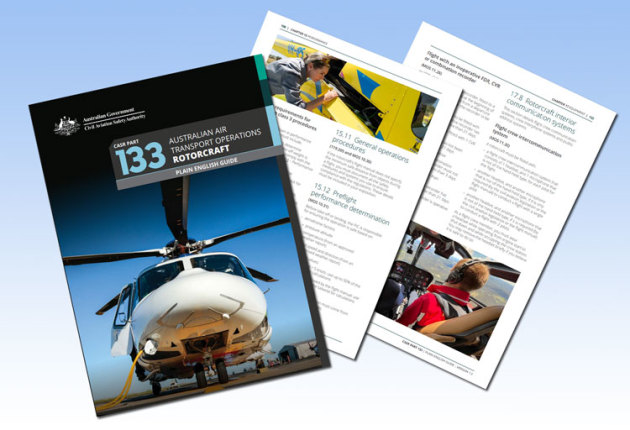 CASA has published a PEG for Part 133. (CASA)