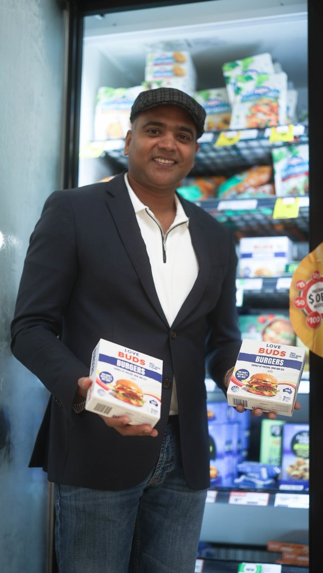 Aussie Plant Based Co CEO, Raghu Reddy. (Source: Aussie Plant Based Co)