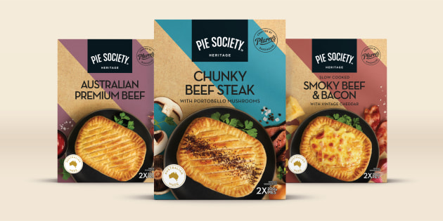 Pie Society's Heritage range