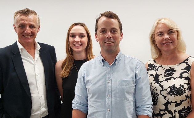 PKN strengthens its editorial team with new editor Ian Ackerman (2nd right), joining managing editor and publisher Lindy Hughson (right), multi-media journalist Doris Prodanovic (2nd left), and associate editor Wayne Robinson (left).