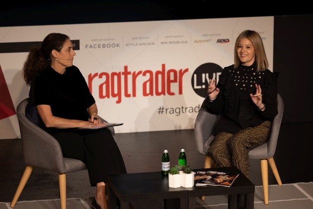 Fireside Chat - Jackie Frank and Eva Galambos - Photo by Tim Levy