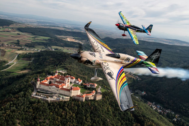 Matt Hall will be hoping to return to the championship lead after this weekend Red Bull Air Race in Wiener Neustadt. (Joerg Mitter / Red Bull Content Pool)