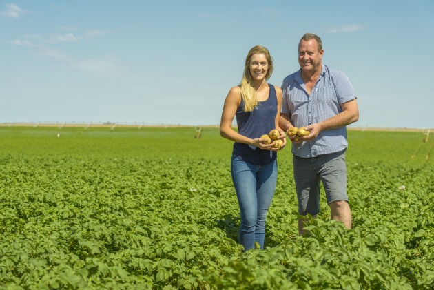 Mark Pye and his daughter Renee Pye from Pye Group.