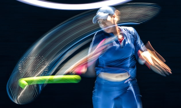 © Scott Barbour. Naomi Osaka of Japan during a practice session ahead of the 2019 Australian Open at Melbourne Park on January 11, 2019 in Melbourne, Australia.