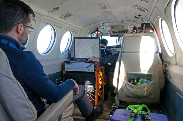 Air Affairs conducted the SBAS test flights using a King Air. (Airservices Australia)