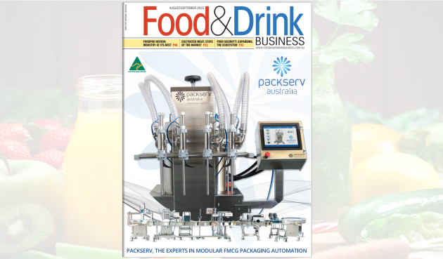 The print edition of Food & Drink Business, August/September edition 2023.