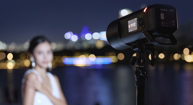 Being able to dial the light down to 1/512 power means you can balance extremely low ambient lighting while shooting with high ISO and shallow depth of field. Image: Godox