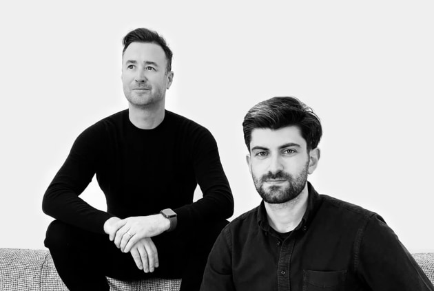 Heliograf founders: Jeffrey Simpson and Angus Ware