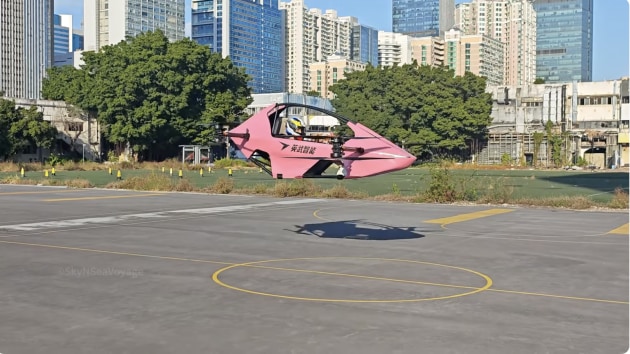 EHang 216S: The first certified commercial air taxi