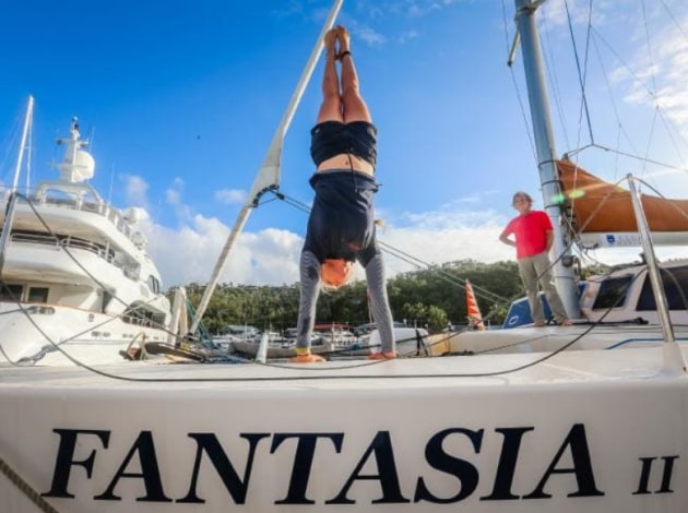 Mara Stransky on Fantasia. Photo Stransky family.