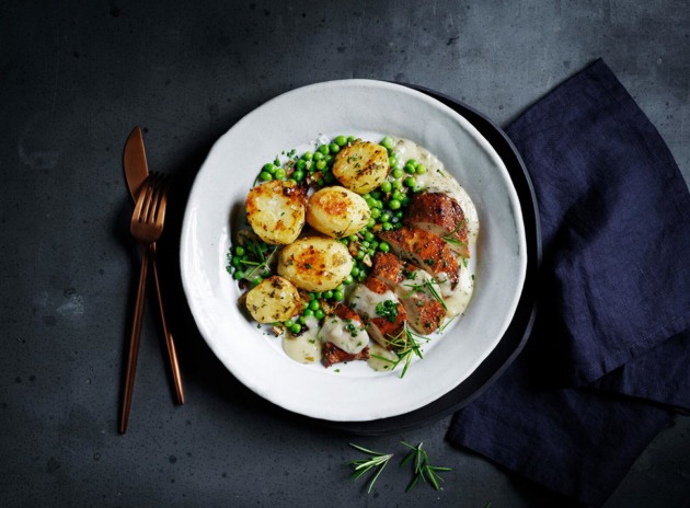 The Chicken Taragon meal from the Simmone Logue ready meal range.