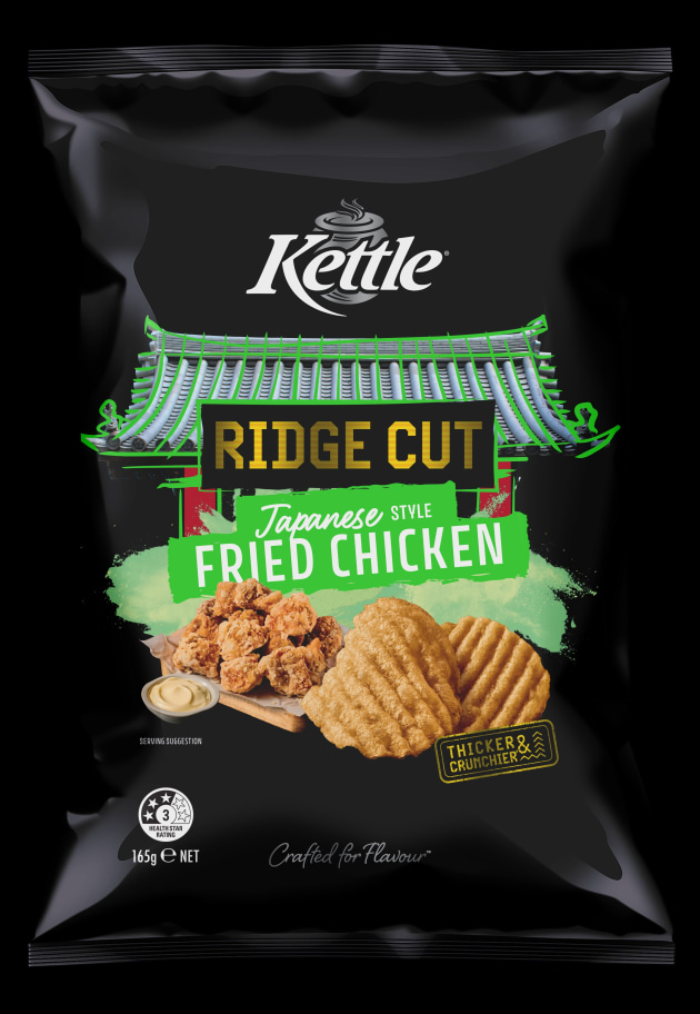 Kettle Ridge Cut Fried Chicken (Image: Snack Brands)
