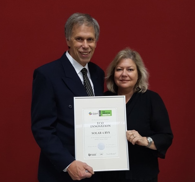 Phil and Trish Chapallaz, co-founders and owners of Solar 4 RVs.