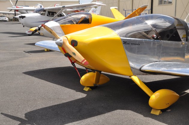 Sonex amateur-built aircraft. The US kit manufacturer has closed its doors due to flagging sales and high levels of debt. (Steve Hitchen)