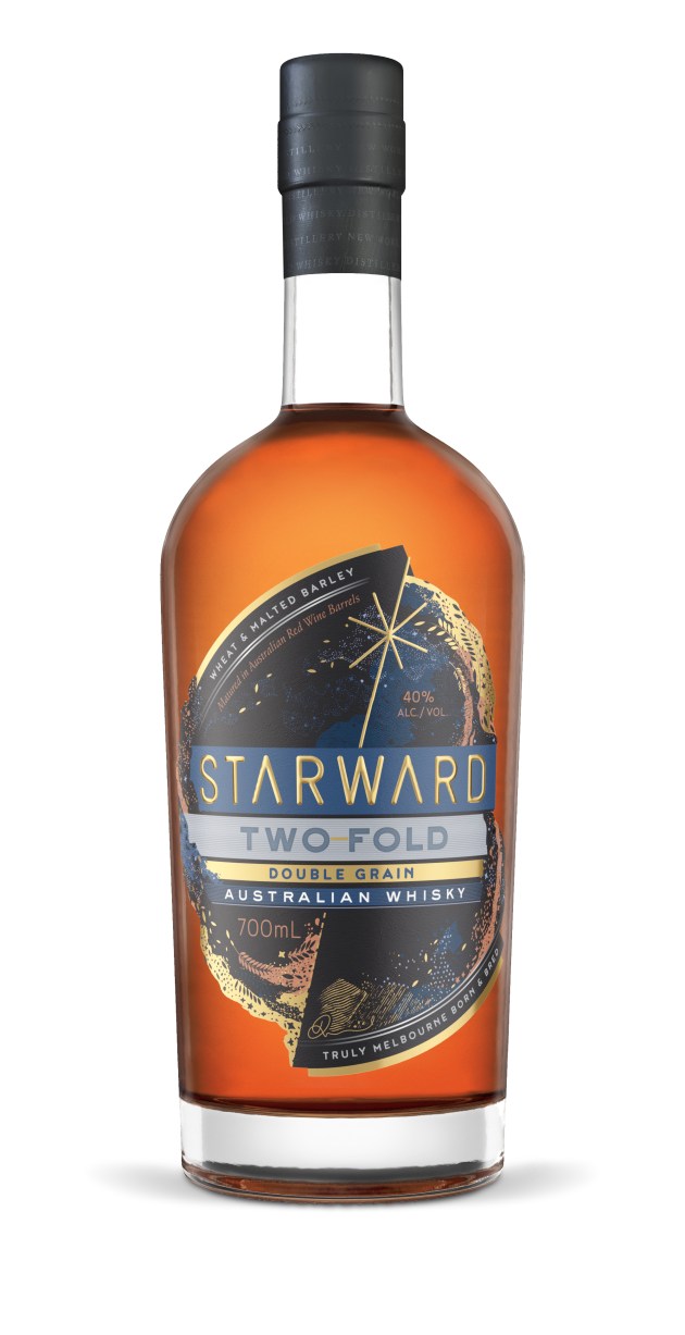 Starward's Two Fold Whisky won Best Australian Blended at the World Whiskies Awards in London and 92 points from Wine Enthusiast and Whisky Cast in the US.