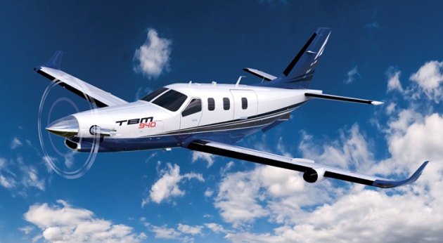 An artist's impression of the new TBM 940. (Daher)