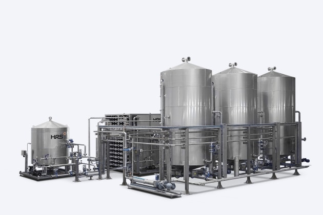 The HRS Pasteurisation System (DPS) employs energy recovery and is typically two-to-three times more efficient than other systems.