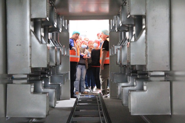 Process Partners made bespoke biscuit cooling tunnels for Kez's Kitchen